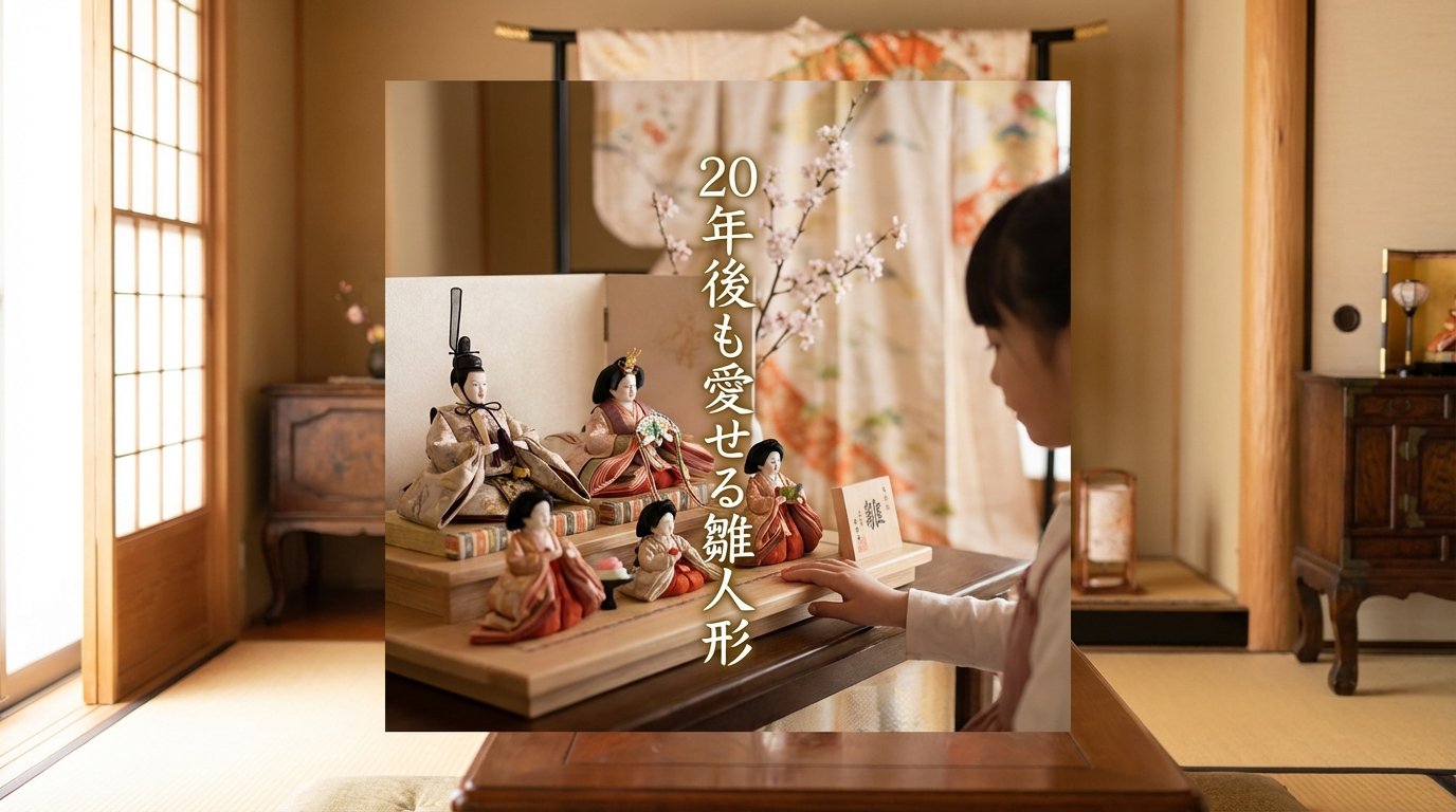 20年後に娘が感謝する雛人形とは？プロが教える「愛される条件」