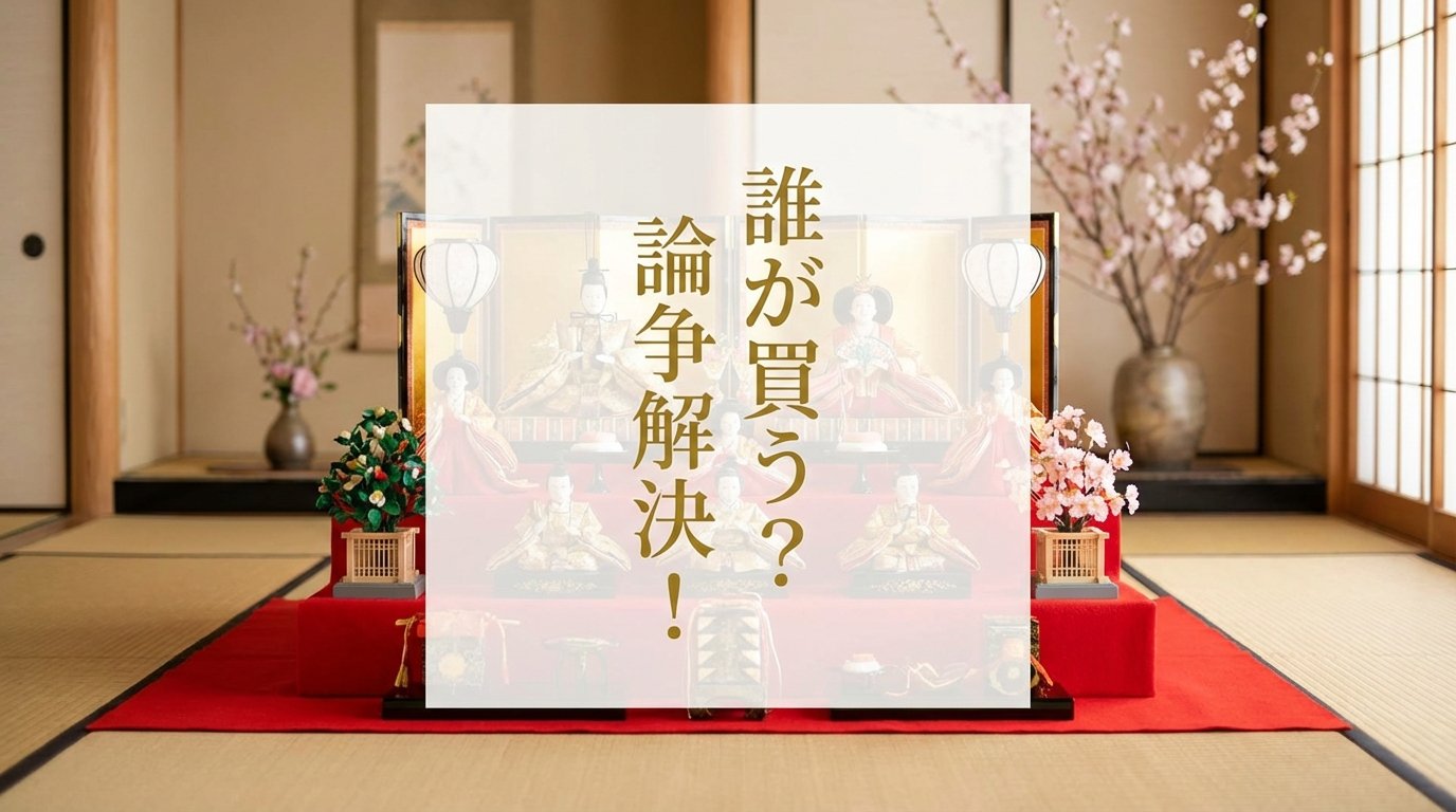 雛人形は誰が買う？義実家と揉めない「魔法の言葉」と令和の購入マナー