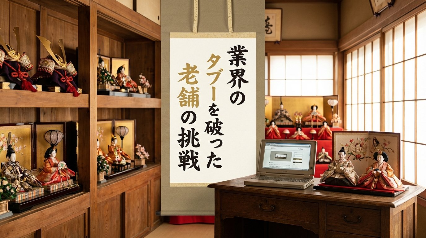 創業1925年の挑戦｜「バカだ」と言われてもネット通販を始めた理由と、守り抜く人形の本質