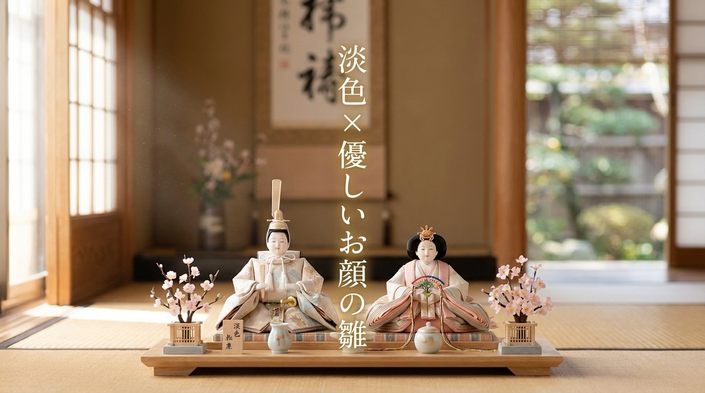 「顔が怖い」は誤解？令和の雛人形は淡色＆優しいお顔がトレンド