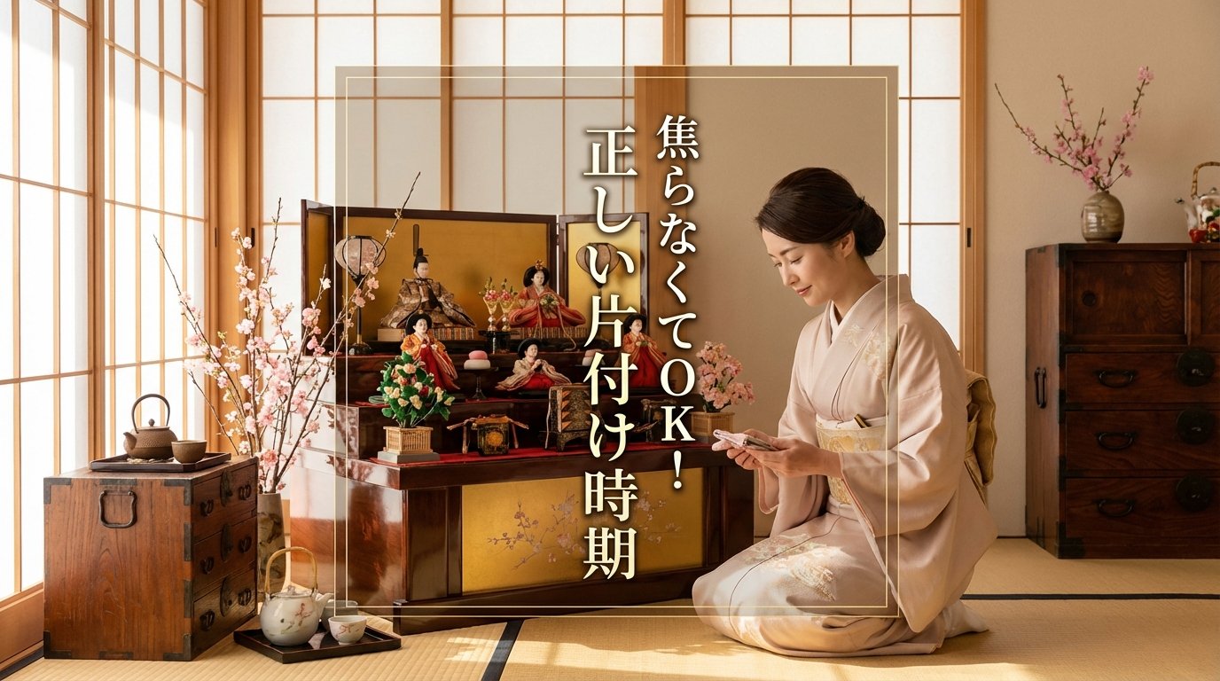 3月4日に片付けなくても大丈夫？「婚期が遅れる」迷信の正体とプロが教えるしまい時