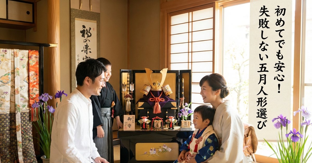 【選び方】失敗しない五月人形の選び方ガイド！プロが教える3つのポイント
