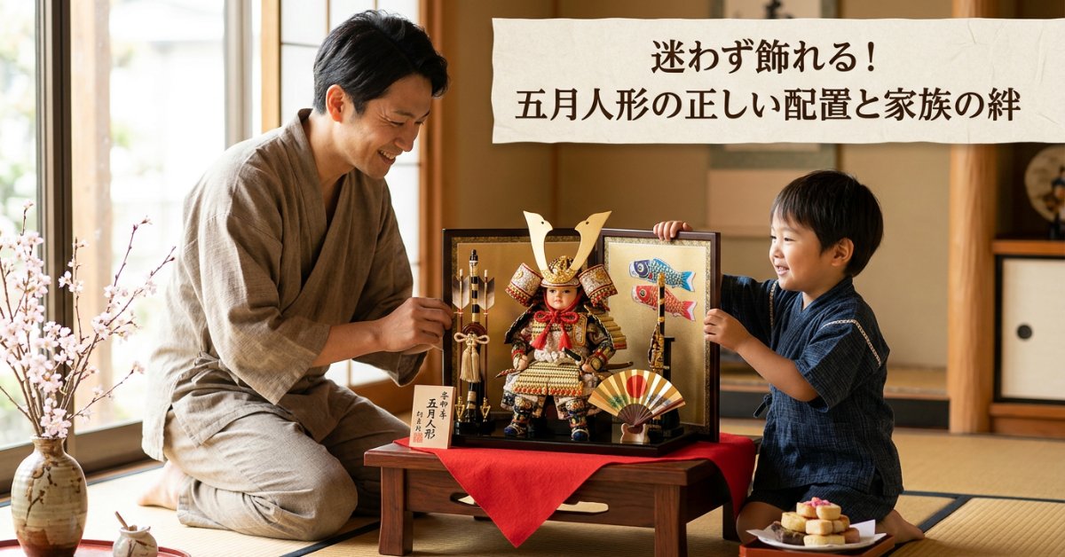 【2026年版】プロが教える【飾り方】五月人形の飾り方・配置ガイド