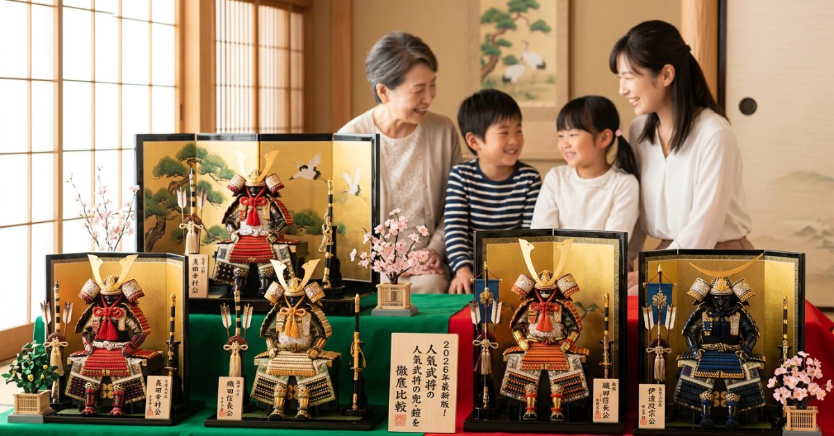 武将の兜・鎧に託す親心｜端午の節句が紡ぐ家族の絆と一生の思い出